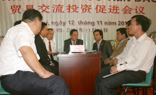 Vietnam, China trade fair 2011 Tien Hai, Hekou cooperate on seafood